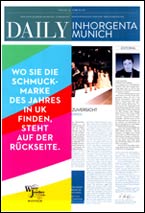Ferdinand Eisele GmbH mit Etikettendruck-Software eXtra4winIII in der Messezeitung Daily Inhorgenta 2015