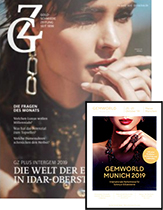 Goldschmiede-Zeitung_Titel_09_2019_eXtra4 auf der Messe Gemworld