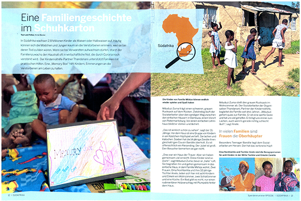 Bericht Spenden-Projekt von Kindernothilfe