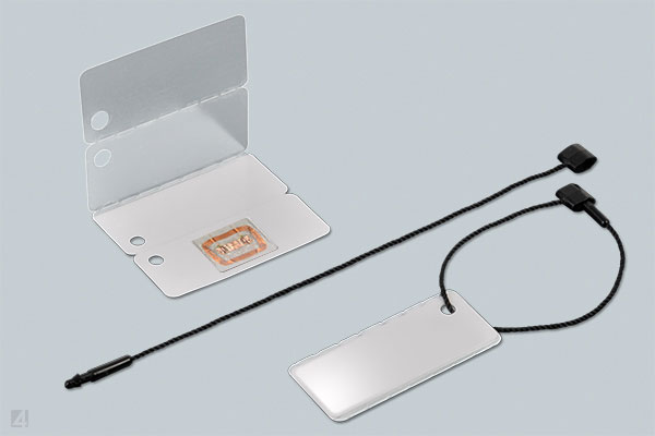 RFID label with transponder Ref-No. 35 3865 WrapTag as RFID label with transponder Ref-No. 35 3865