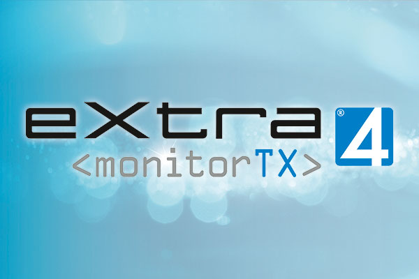 Logo-Screen für Software <eXtra4 monitorTX>